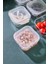 Elite 8 Adet Lunch Box Kahvaltılık Saklama Kabı - Şeffaf Kapaklı Kare Baharatlık Kahvaltılık Seti 1 Adet 3