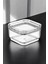 Elite 6 Adet 250ML Hacimli Crystal Clear Serisi Plastik Saklama Kabı | Vakum Silikon Conta 1 Adet 5