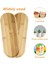 Elite Uzun Bambu Kayık Sunumluk Bambu Kahvaltılık Tepsi Dekoratif Çok Amaçlı Bambu Kayık 45X16 cm 1 Adet 4