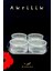 Elite Mimhome Akrilik [30X20]CM Elysia 4 Lü Oval Kahvaltılık Sunum : 4 Adet Kase &kapak + 1 Adet Tepsi 1 Adet 2