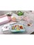 Elite Kahvaltı Seti Star Kapaklı Tepsili 4 Kaseli Dekoratif Şık Tasarımlı Sert Plastik Organizer Set 1 Adet 2