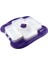 Elite Kahvaltı Seti Star Kapaklı Tepsili 4 Kaseli Dekoratif Şık Tasarımlı Sert Plastik Organizer Set 1 Adet 3
