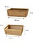 Elite 2'li Bambu Organizer Pinterest Model Banyo Mutfak Düzenleyici Ekmek Sepeti Saklama Kutusu 1 Adet 3