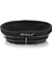Elite Siyah Bezli Oval Ekmek Sepeti 26*17 cm 1 Adet 1