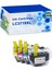 MFC-J2330DW,MFC-J2730DW,MFC-J3530DW,FC-J3930DW LC3719XL Yüksek Kapasiteli Muadil Kartuş Seti 2