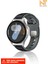 Samsung Galaxy Watch 46MM / Galaxy Watch 3 45MM / Gear S3 Uyumlu Çift Renk Silikon Kordon 22MM 1