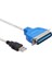 1.5 Metre USB Paralel Printer Kablosu USB Paralel Yazıcı Kablosu 2