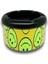 Elite Smiley Desen Metal Mini Sigara Küllüğü Sarı 8cm 1 Adet 1