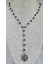 Boncuk Detaylı Iron Cross Kolye 1