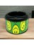 Elite Smiley Desen Metal Mini Sigara Küllüğü Yeşil 8cm 1 Adet 2