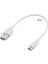 Yetty Type-C Kısa Hızlı Powerbank Şarj ve Data Kablosu 2.1A Beyaz 20CM (Type-C) 2