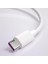 SL015 USB To Type-C 5A Hızlı Şarj ve Data Kablosu Beyaz 1 Metre 2