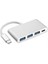 Type-C USB 3.0 3 Port Çoklayıcı Dönüştürücü Çevirici Macbook, Type C USB Çoklayıcı 1
