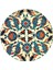 Elite 6'lı Bardak Altlığı, Kilim Desenli Coaster, 6 Adet Mantar Tabanlı Bardak Altlığı 9cm 1 Adet 3
