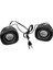 Bs-10 Kablolu USB Multimedya 6W 1+1 Speaker Mini Hoparlör Siyah Pc Laptop Uyumlu 2