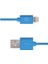 Usb-A - Lightning Şarj Kablosu Mavi 1