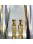 Elite 2'li Set Gold Kristal Su Şişesi Viski Meşrubat Hediyelik Nişan Dekor 250 ml 1 Adet 1