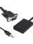 18637 1 Pm 18637 VGA Erkek To HDMI Dişi Dönüştürücü Kablo 1