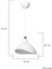 Lightdesign Beyaz Sarkıt Avize Yatak Odası Salon Mutfak Koridor Lamba 22 AGNM44 3