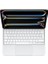 iPad Magic Keyboard Kılıf: 13 Inç iPad Pro (M4) Için, Harika Yazma Deneyimi, Yerleşik Trackpad, Işlev Tuşu Sırası, Almanca — Beyaz 3