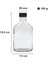 Elite 2 Adet Çok Amaçlı Yassı Boş Cam Soğuk Kahve Şişesi 200ML Cold Brew 2X200ML 1 Adet 2