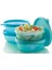 Elite Tuppperware Şeker Kaplar 4'lü Set Yeşil Renk 1 Adet 1