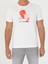 Erkek Beyaz Slim Fit Bisiklet Yaka T-Shirt 50265875-VR013 6