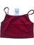 Bordo Kadın Crop 6