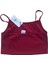 Bordo Kadın Crop 7