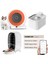 Groove Q-Clean Akıllı Otomatik Kedi Tuvaleti Turuncu - Petfit Aqua Flow Akıllı Bataryalı Su Pınarı Çeşmesi + Petfit Meow Pure Akıllı Otomatik Mama Kabı Bundle 1