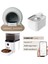 Groove Ti+ Akıllı Otomatik Kedi Tuvaleti Kahverengi - Petfit Aqua Flow Akıllı Bataryalı Su Pınarı Çeşmesi + Petfit Autodine x Akıllı Otomatik Mama Kabı Bundle 1