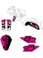 Yamaha Mt-07 2018-2019 Pembe Sticker Set 1