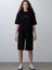 Kız Çocuk Pamuklu Tasarım Oversize T-Shirt Şortlu Takım 3