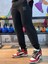 Erkek Siyah Slim Fit Jogger Eşofman Altı 2