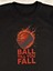Basketbol Topu Baskılı Pamuklu Unisex Çocuk Tişörtü 2