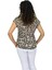 Kadın Kısa Kol Baskılı Bluz BGL-ST04705 4