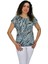 Kadın Kısa Kol Baskılı Bluz BGL-ST04706 3