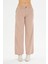 Elastik Bel Bol Paça Soft Pantolon - Mocha 3