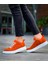 TB-X204 Terzi Bey Turuncu Keten Beyaz Yüksek Taban Günlük Erkek Spor Ayakkabı 4