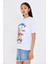 California Nakışlı Tedy Taşlı T-Shirt - Siyah 4
