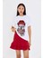 Baskılı Taşlı T-Shirt 1