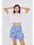 Bisiklet Yaka Crop T-Shirt 1