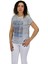 Kadın Kısa Kol Baskılı Bluz BGL-ST04696 2