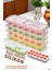 Buz Kalıbı - Bas-Bırak Kapaklı Silikon Buz Kalıbı 4 Lü Set 721815 2