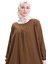 Kolu Lastikli Tunik Pantolon Ikili Takım 0103-02 Kahverengi 4