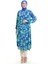 Boydan Düğmeli Uzun Tunik 0095-03 Saks Yeşil 1