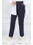 Beli Lastikli Havuç Pantolon 4002-02 Lacivert 4