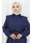 Gömlek Yaka Bolero Detaylı Elbise 2051-01 Lacivert 3