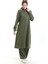Iki Iplik Tunik Pantolon Ikili Takım 2068-02 Haki 2