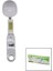 Kaşıklı Dijital Hassas Mutfak Terazisi 300GR / 0.1gr LCD Ekran Dara Fonksiyonu PİLLİ=1-CR2032 TF-1252 (5060) 1